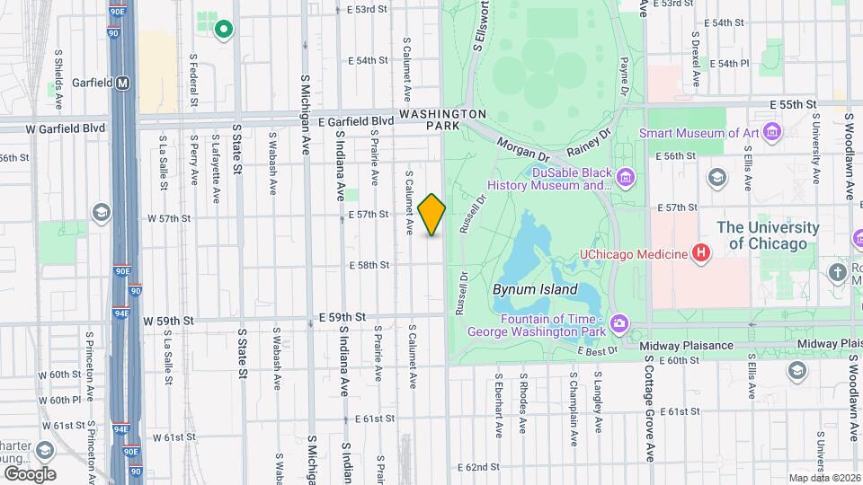 5726 S King Dr Map and Location Details