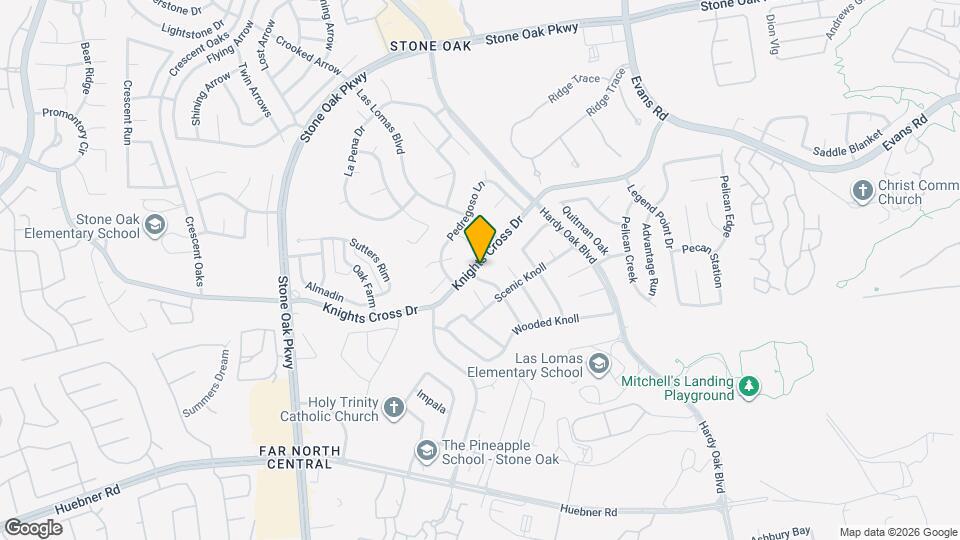 1218 Knights Cross Dr Map and Location Details