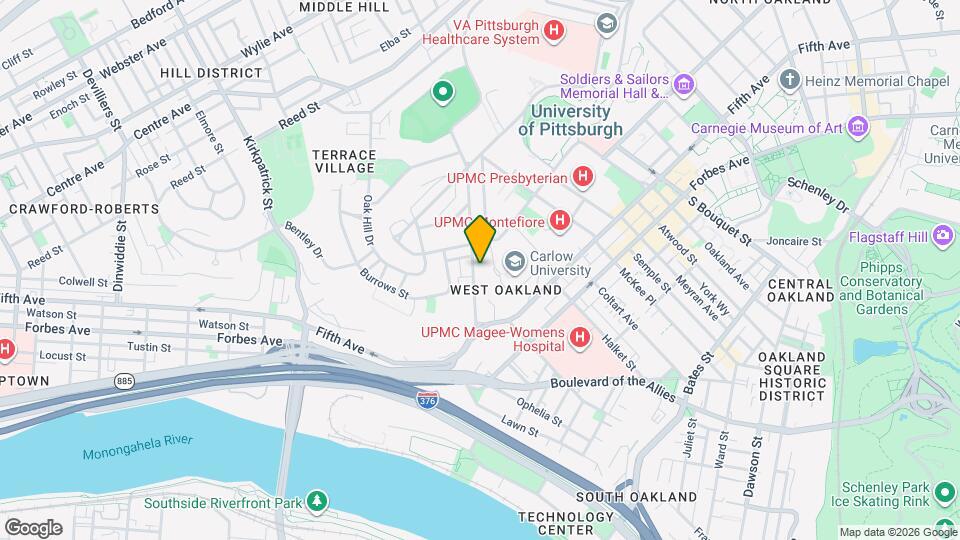 154 Robinson St Mapa y Detalles de la Ubicación