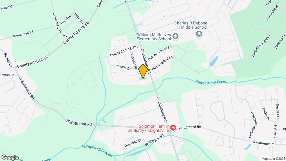 203 Curico Ln Map and Location Details