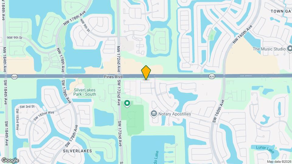 16853 SW 1st St Map and Location Details