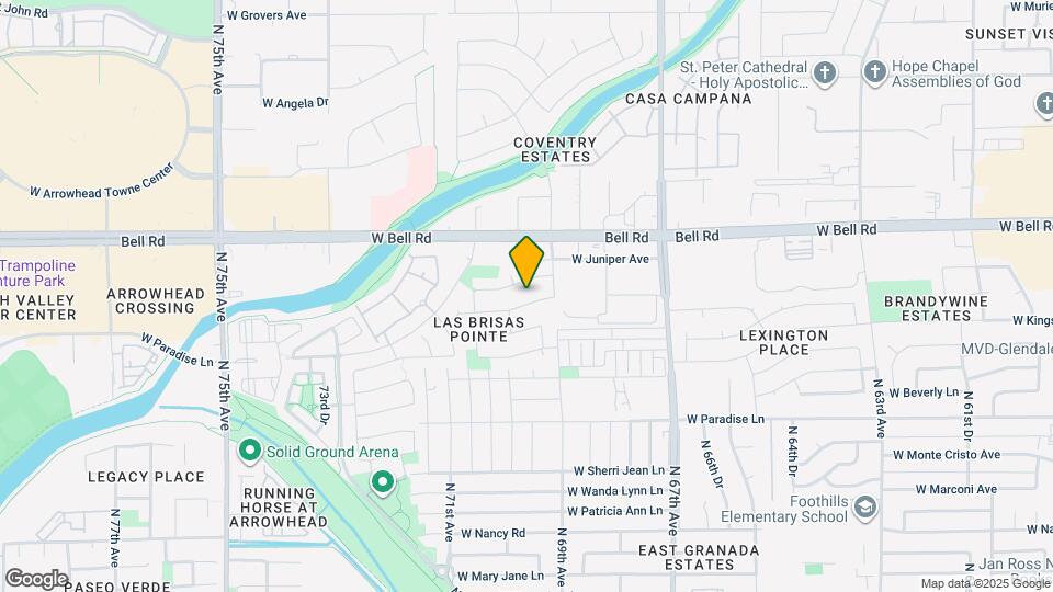 6926 W Phelps Rd Map and Location Details