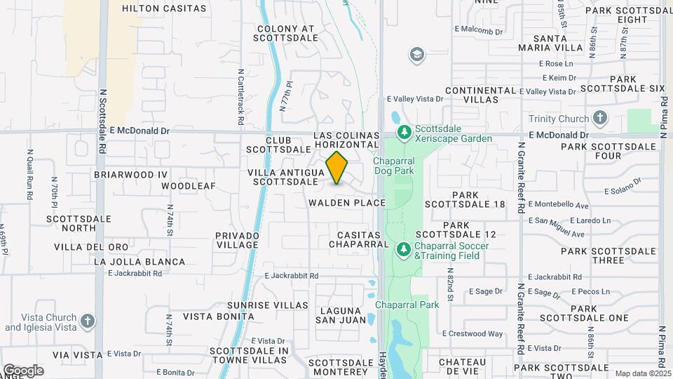 7908 E Solano Dr Map and Location Details