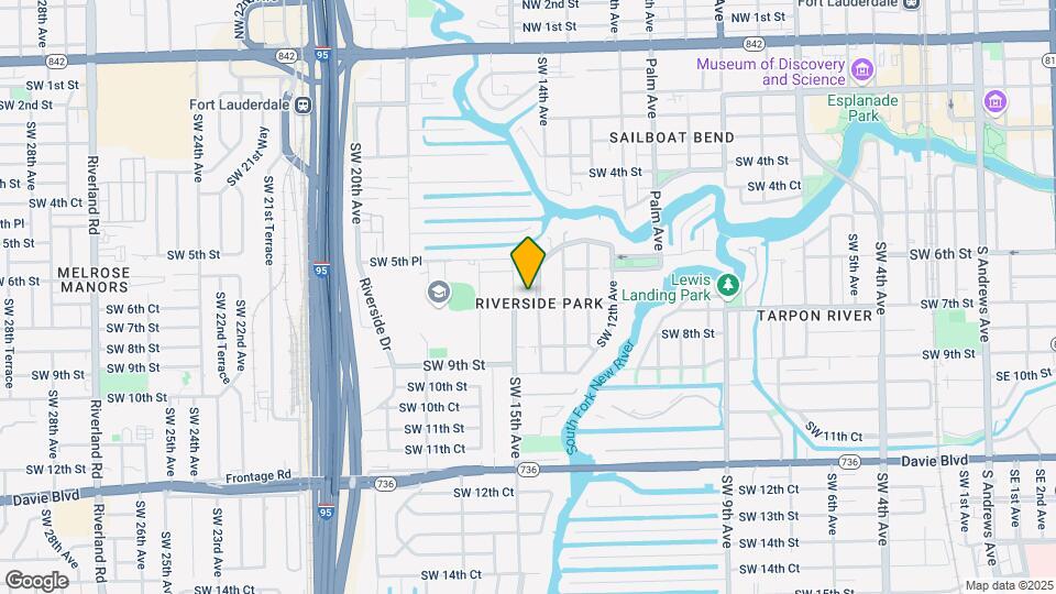 635 SW 14th Ter Mapa y Detalles de la Ubicación