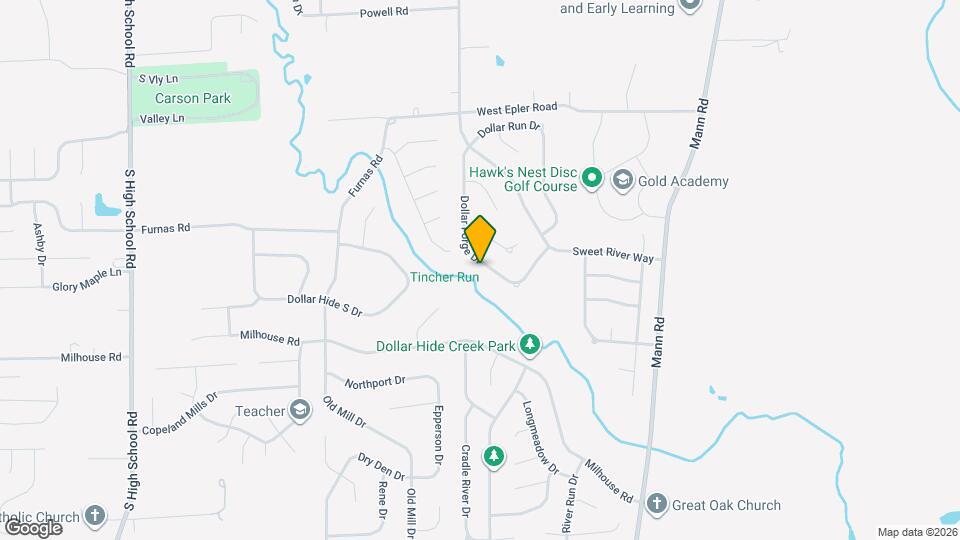 5782 Dollar Forge Dr Map and Location Details