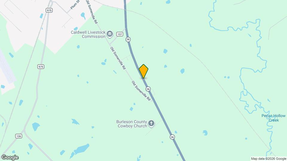 2002 TX-36 Map and Location Details