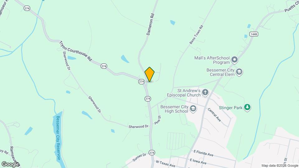 104 Dameron Rd Map and Location Details