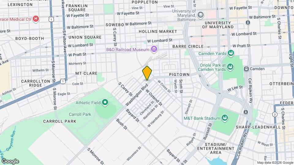 1160 Washington Blvd Map and Location Details