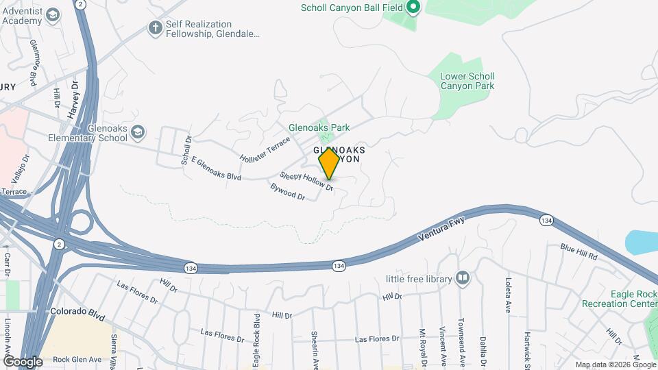 200 Sleepy Hollow Terrace Map and Location Details