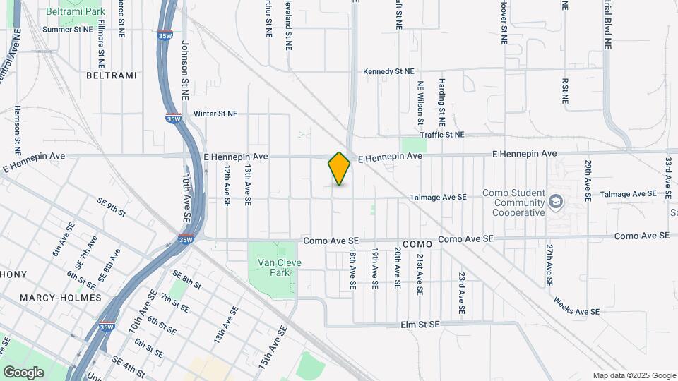 1070 17th Ave SE Map and Location Details