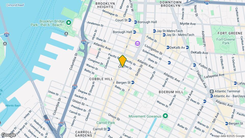 13 Bergen St Map and Location Details
