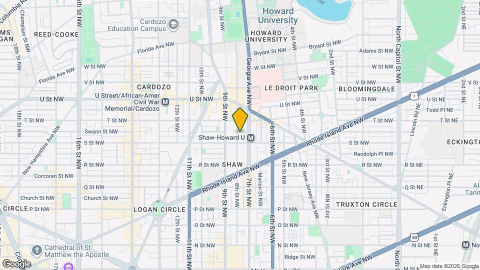 1813 8th St NW Map and Location Details