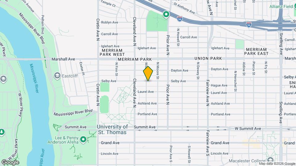 2016 Selby Ave, Unit Upper Map and Location Details