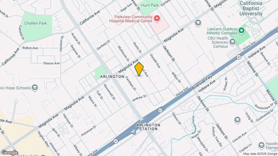 3719 McKenzie St Map and Location Details