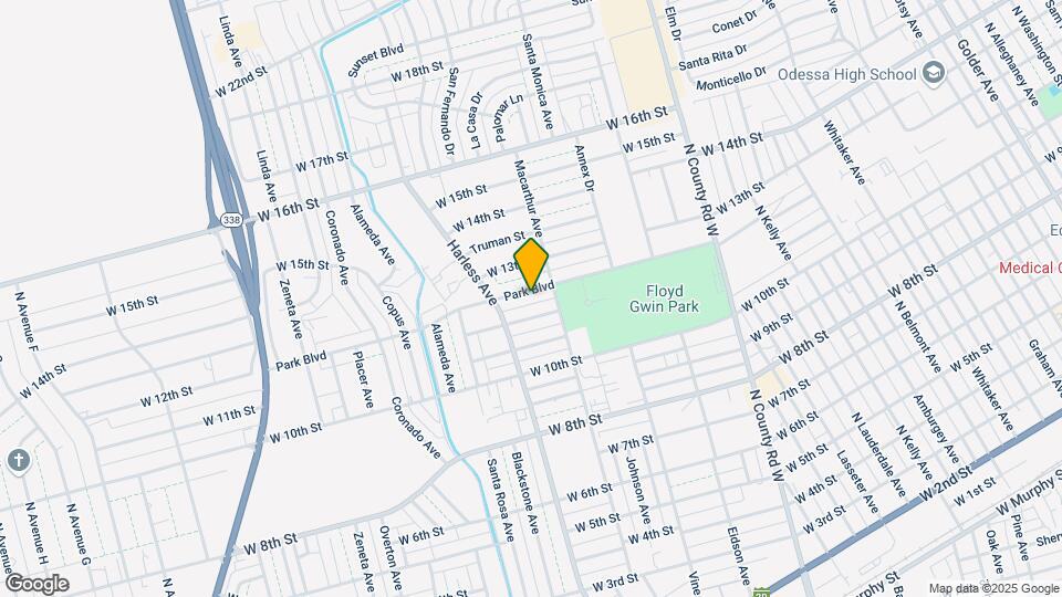 2409 Park Blvd Map and Location Details