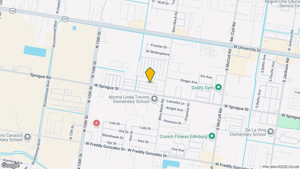 3708 Whitewing Ave Map and Location Details