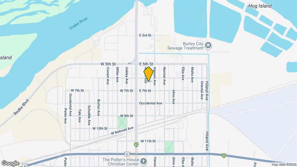635 Albion Ave Map and Location Details