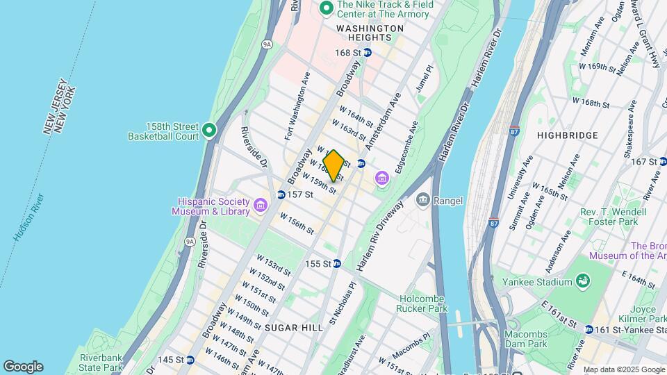 509 W 159th St Map and Location Details