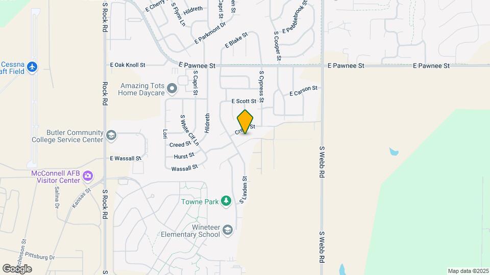 8918 E Hurst St Map and Location Details