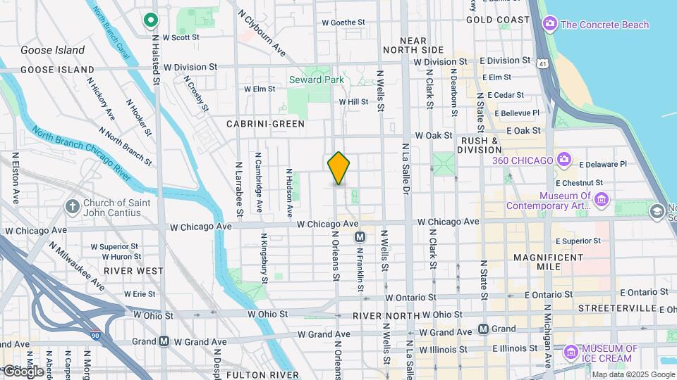 339 W Chestnut St Map and Location Details