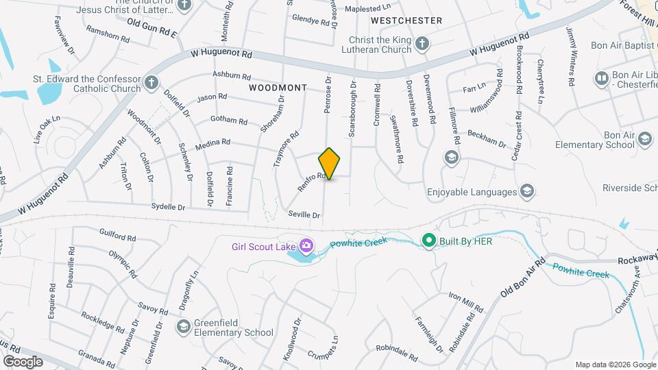 2343 Penrose Dr Map and Location Details