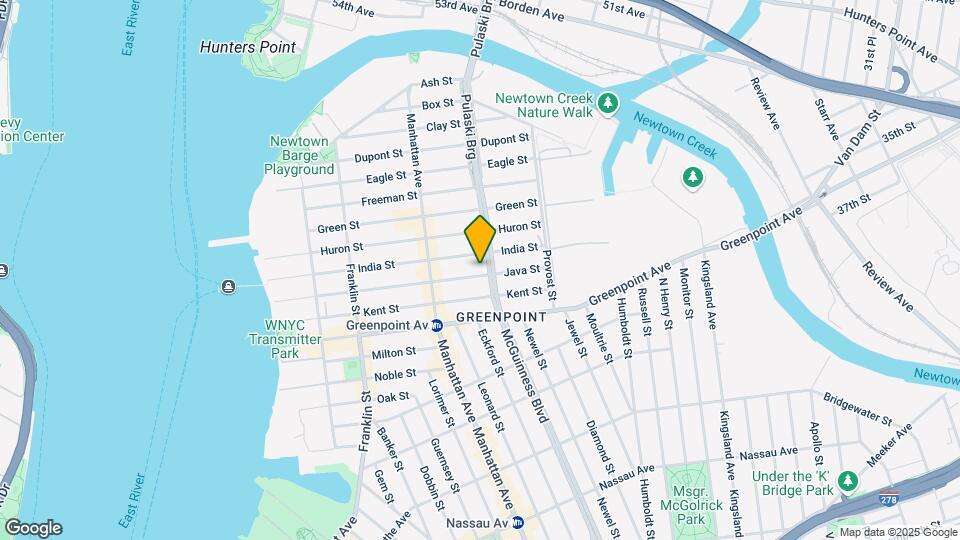 201 Java St Map and Location Details