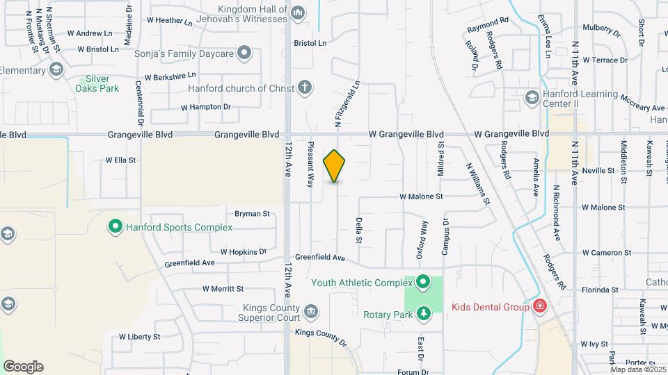1352 Fitzgerald Ln Map and Location Details