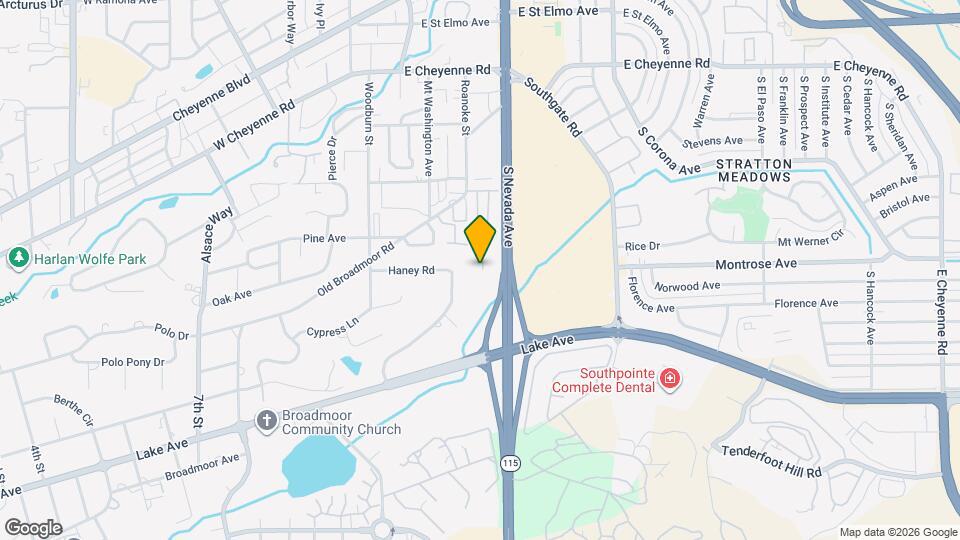 2152 Glenhill Rd Map and Location Details