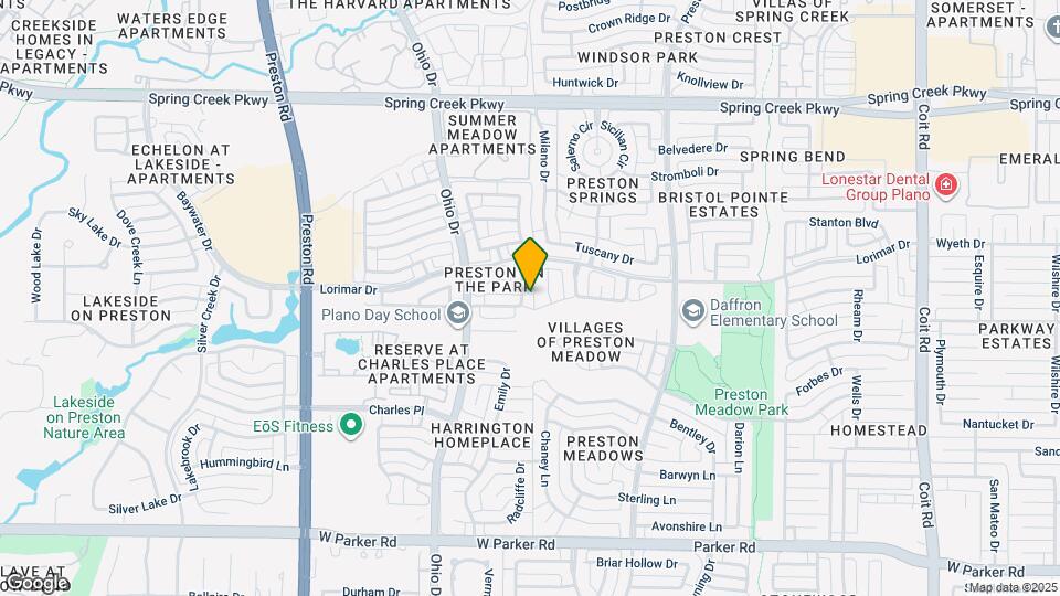 3916 Creek Crossing Dr Map and Location Details