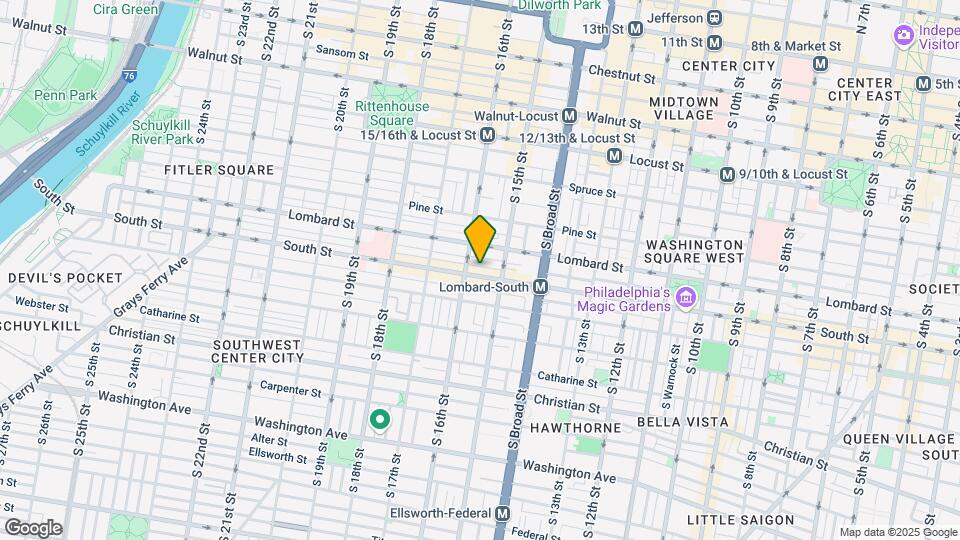 1529 S Stillman St Map and Location Details