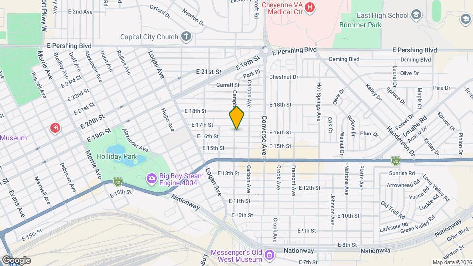 2102 E 16th St Map and Location Details