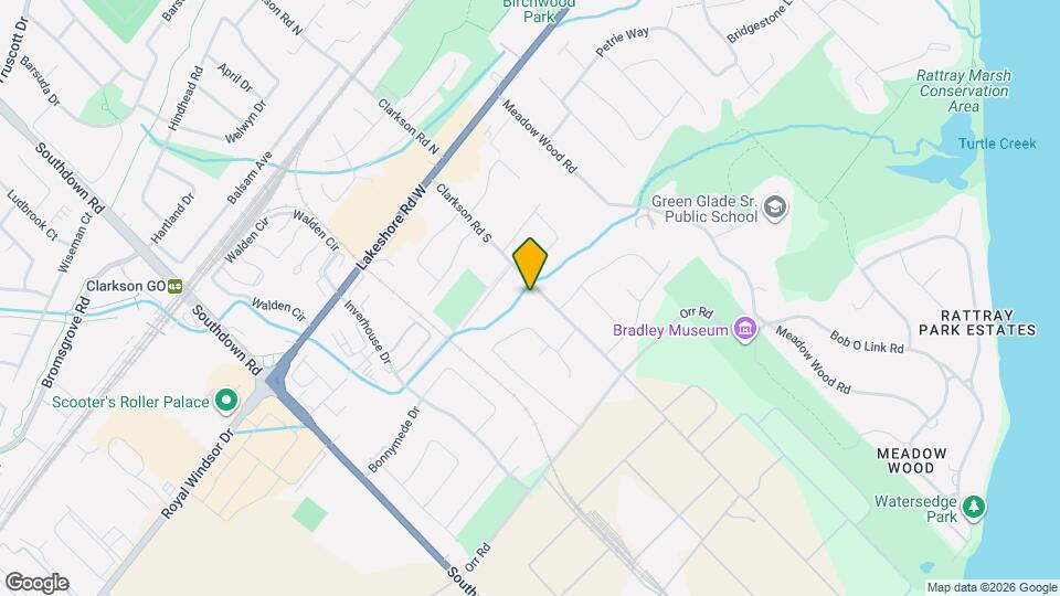 850 Clarkson Rd S Map and Location Details