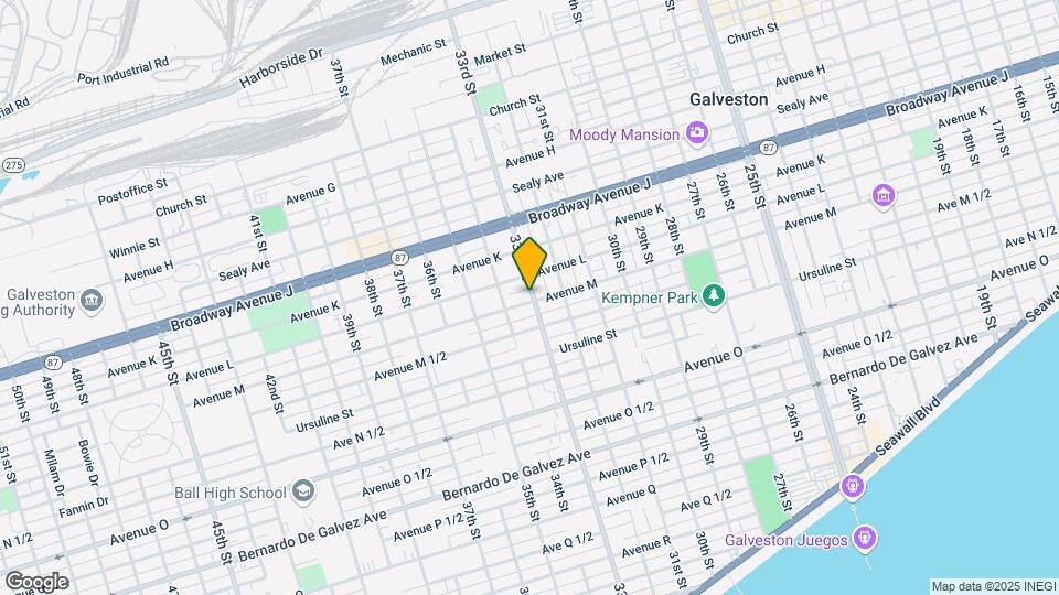 1219 33rd St, Unit 1 Map and Location Details