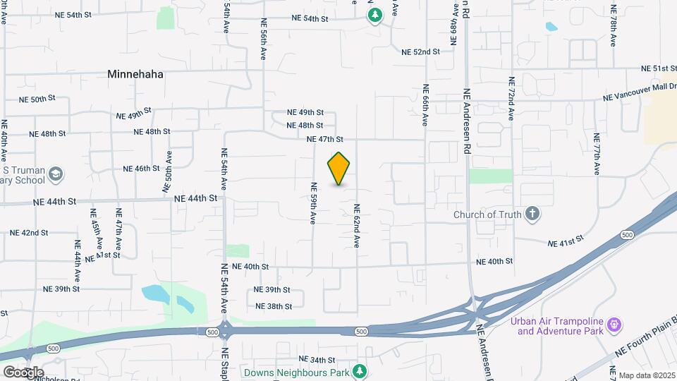 6101 NE 44th Cir Map and Location Details