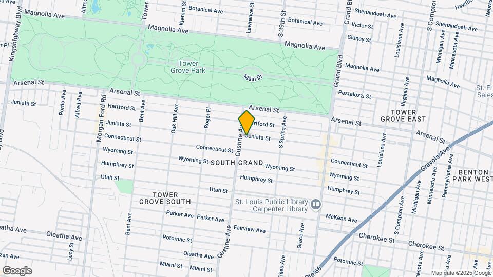 3884 Juniata St, Unit 1st floor Map and Location Details