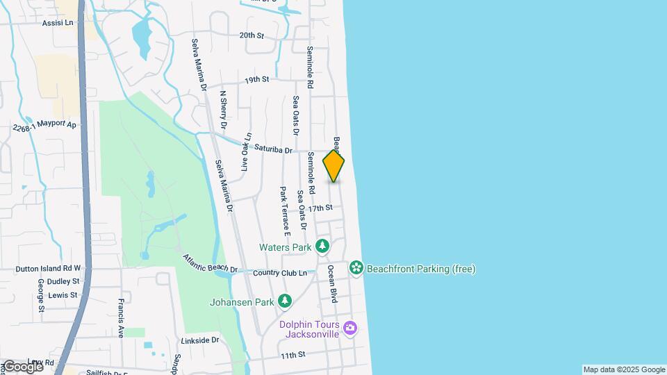 1745 Ocean Grove Dr Mapa y Detalles de la Ubicación