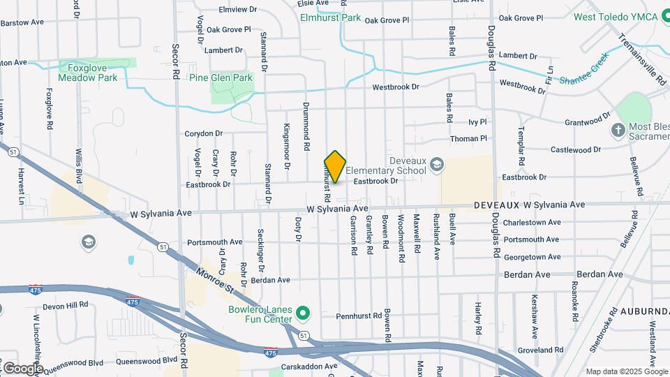 4030 Elmhurst Rd Map and Location Details