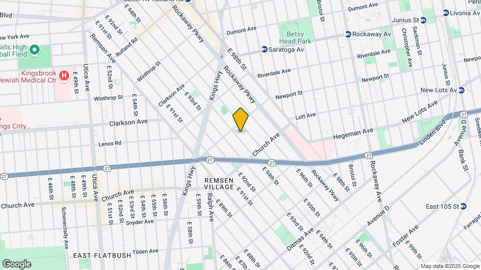 455 E 94th St Mapa y Detalles de la Ubicación