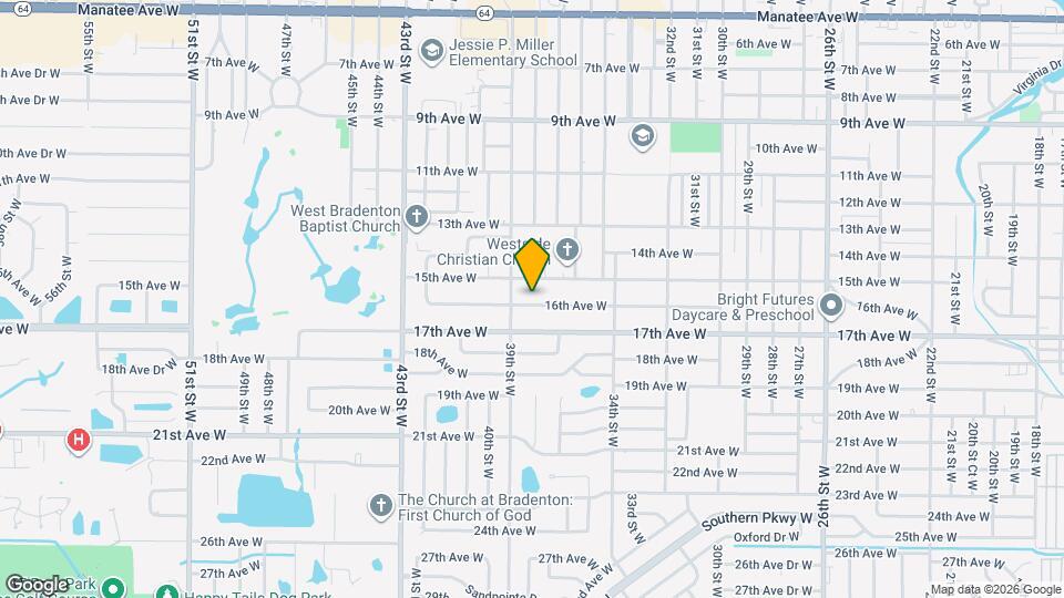 3804 16th Ave W Map and Location Details