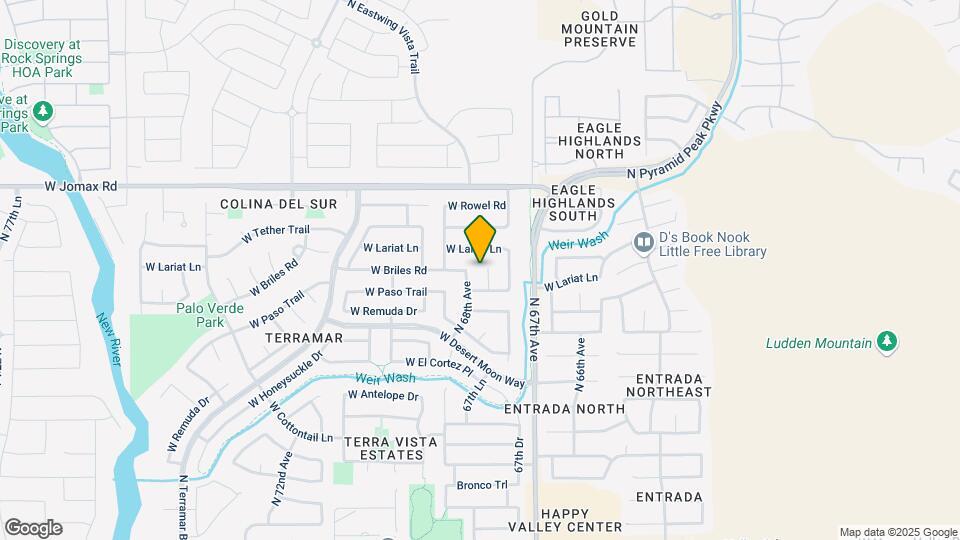 26154 N 67th Ln Map and Location Details