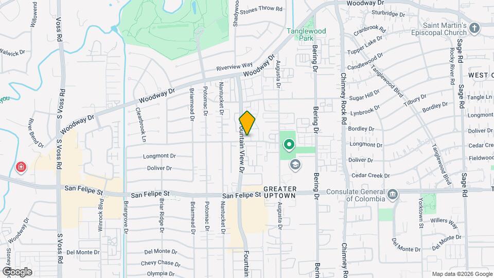 5878 Valley Forge Dr Map and Location Details