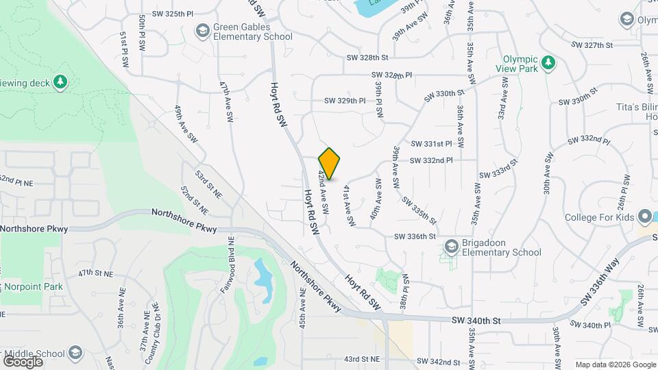 33308 42nd Ave SW Map and Location Details