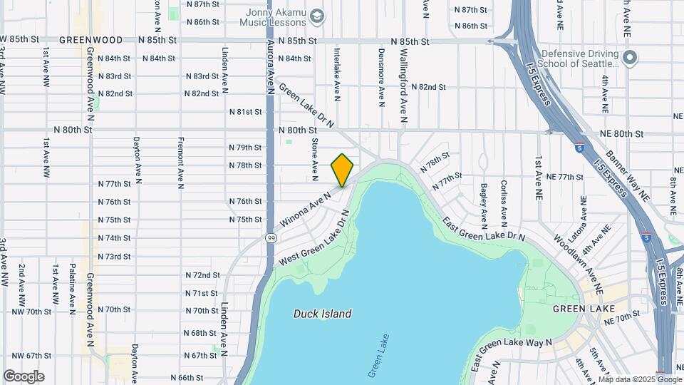 7638 Winona Ave N Map and Location Details