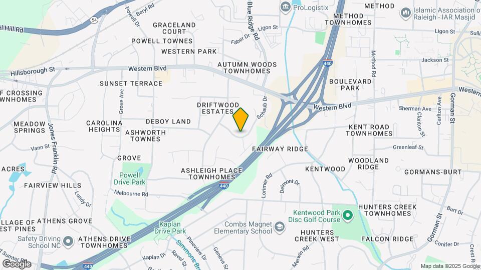 1208 Schaub Dr Map and Location Details