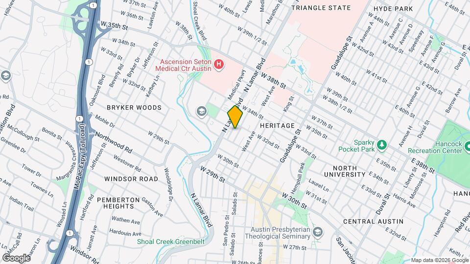 3110 Grandview St Map and Location Details