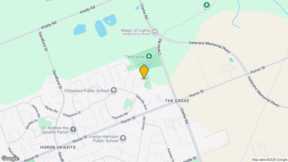 41 Mohegan Crescent Map and Location Details