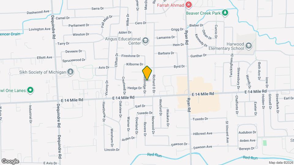 33136 Breckenridge Dr Map and Location Details