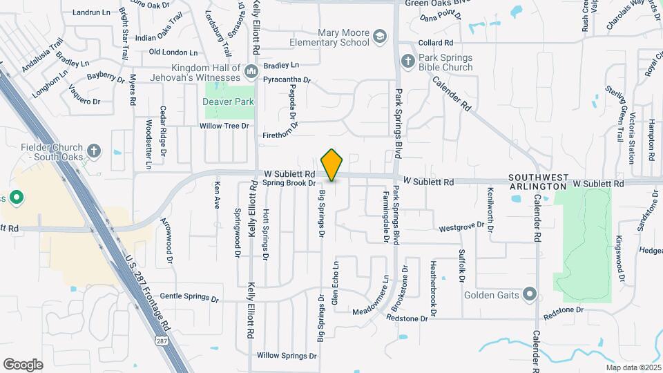 6004 Green Forest Ct Map and Location Details