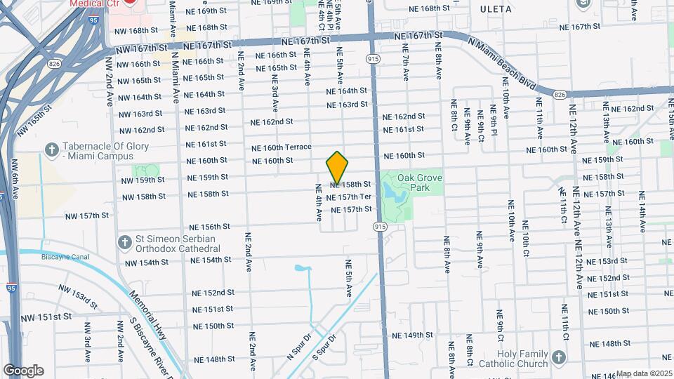 450 NE 158th St, Unit 2 Map and Location Details
