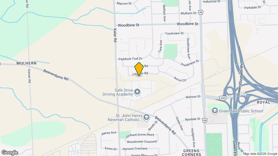 8101 Brookside Dr Map and Location Details